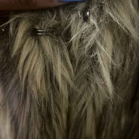 Long faux mink coat - Picture 2 of 2